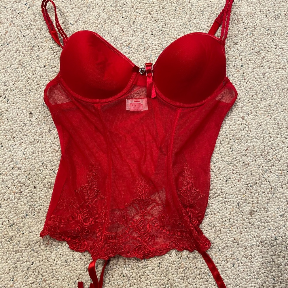 Red bra
